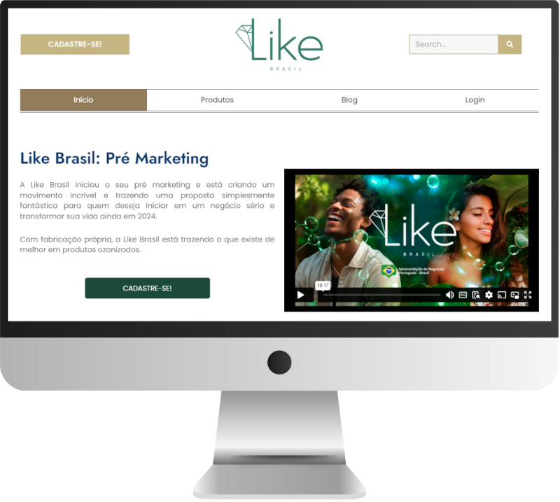 Like Brasil site grátis